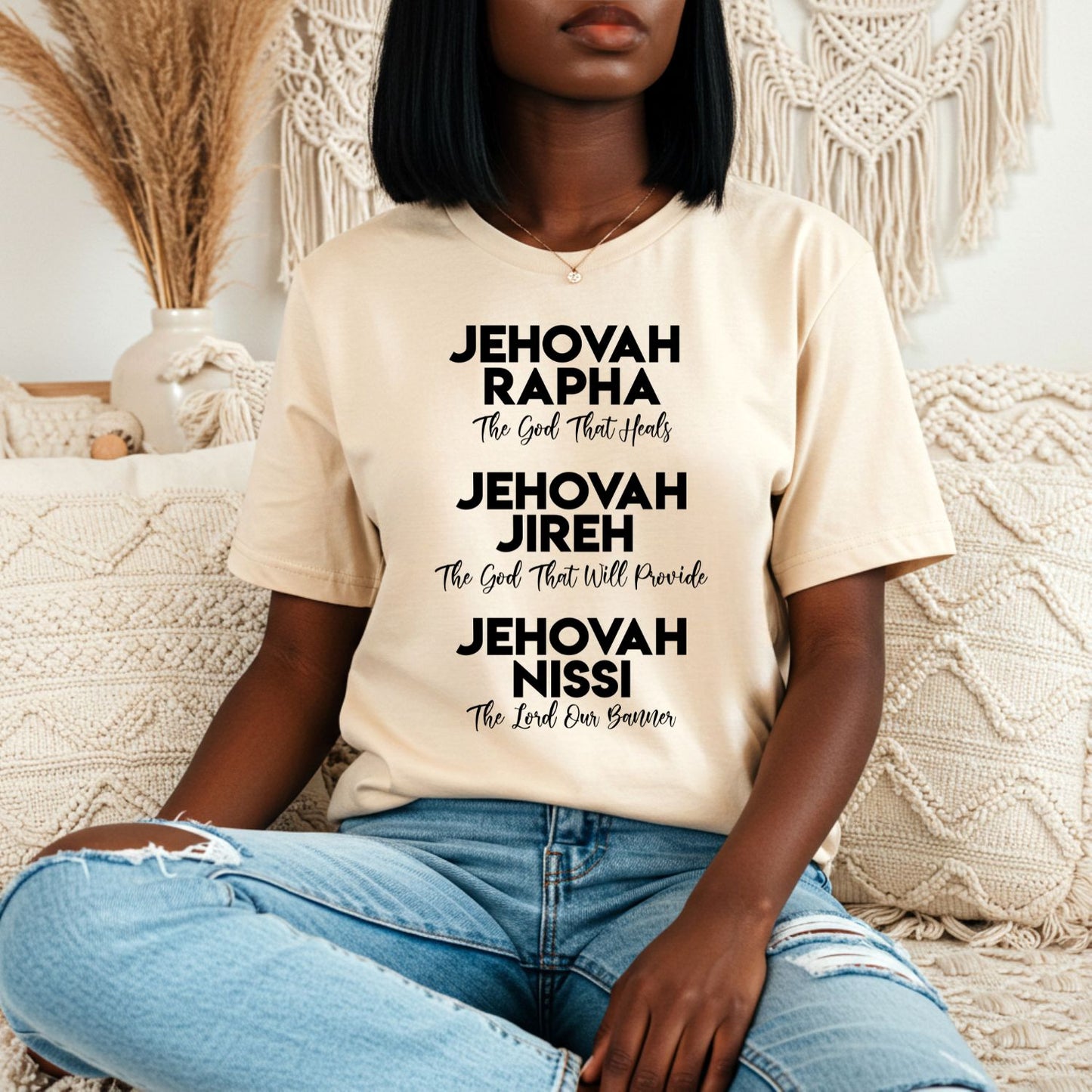Jehovah Shirt in Black