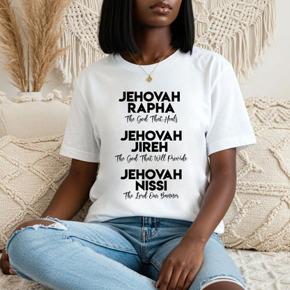 Jehovah Shirt in Black