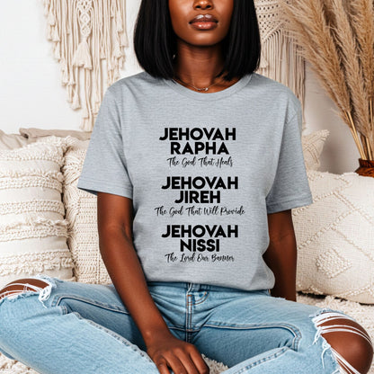 Jehovah Shirt in Black