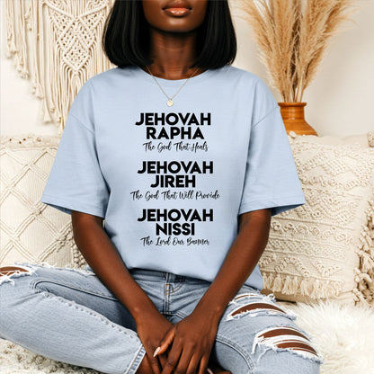 Jehovah Shirt in Black