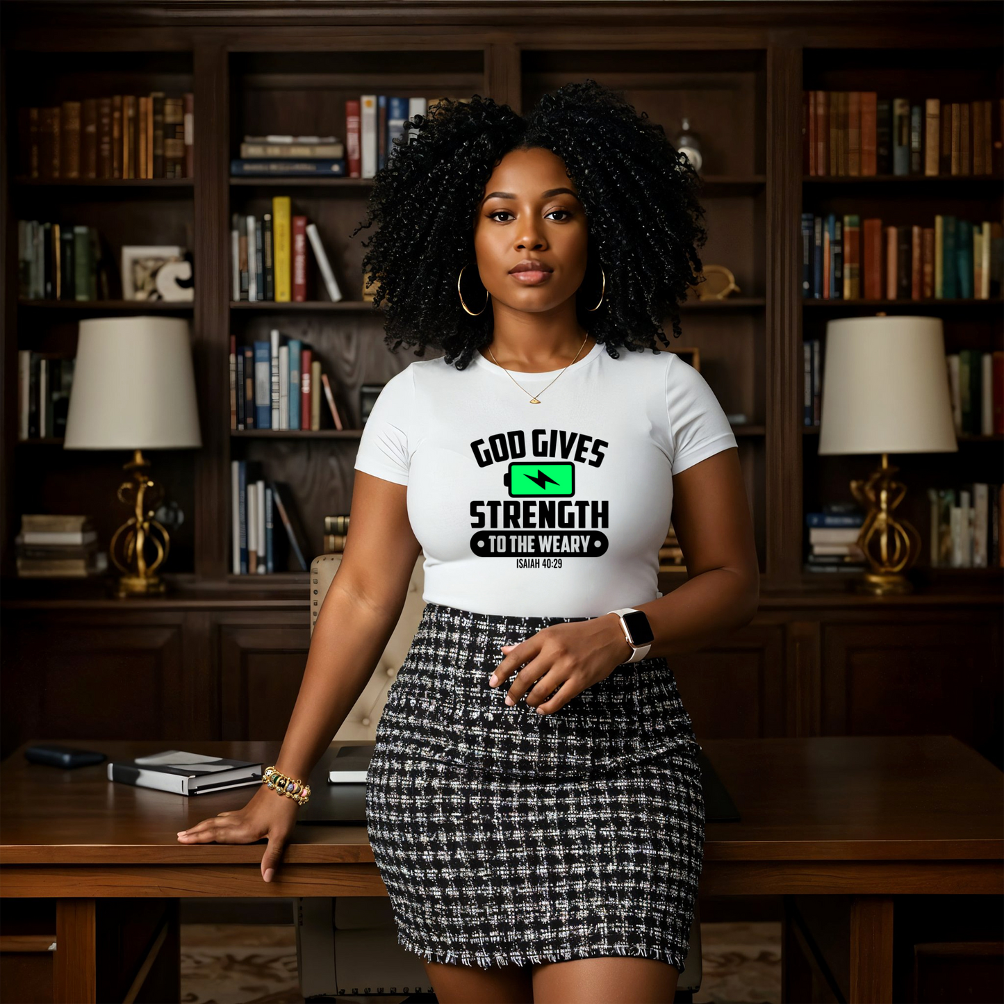 God Gives Strength Shirt