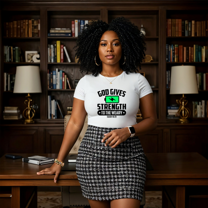 God Gives Strength Shirt