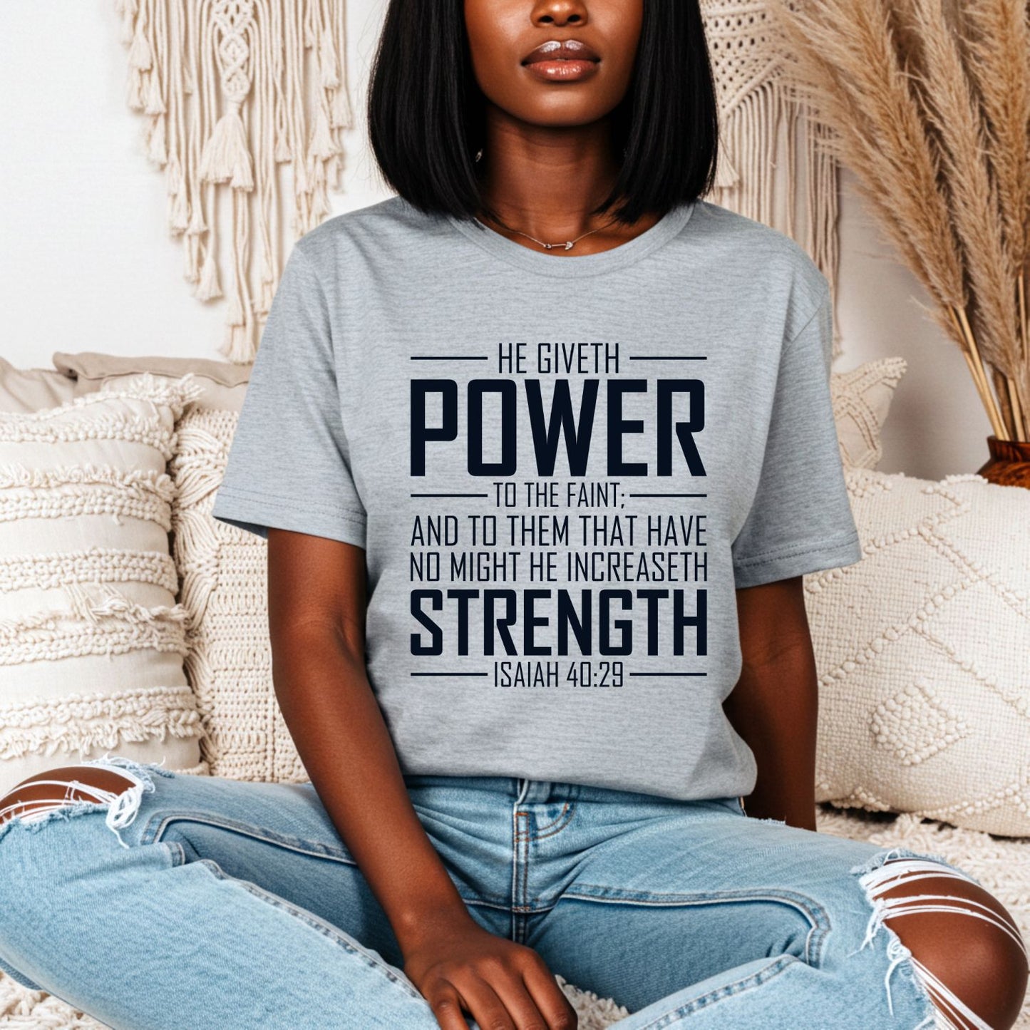 He Giveth Power Shirt